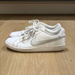 Nike White and Gray Sneakers